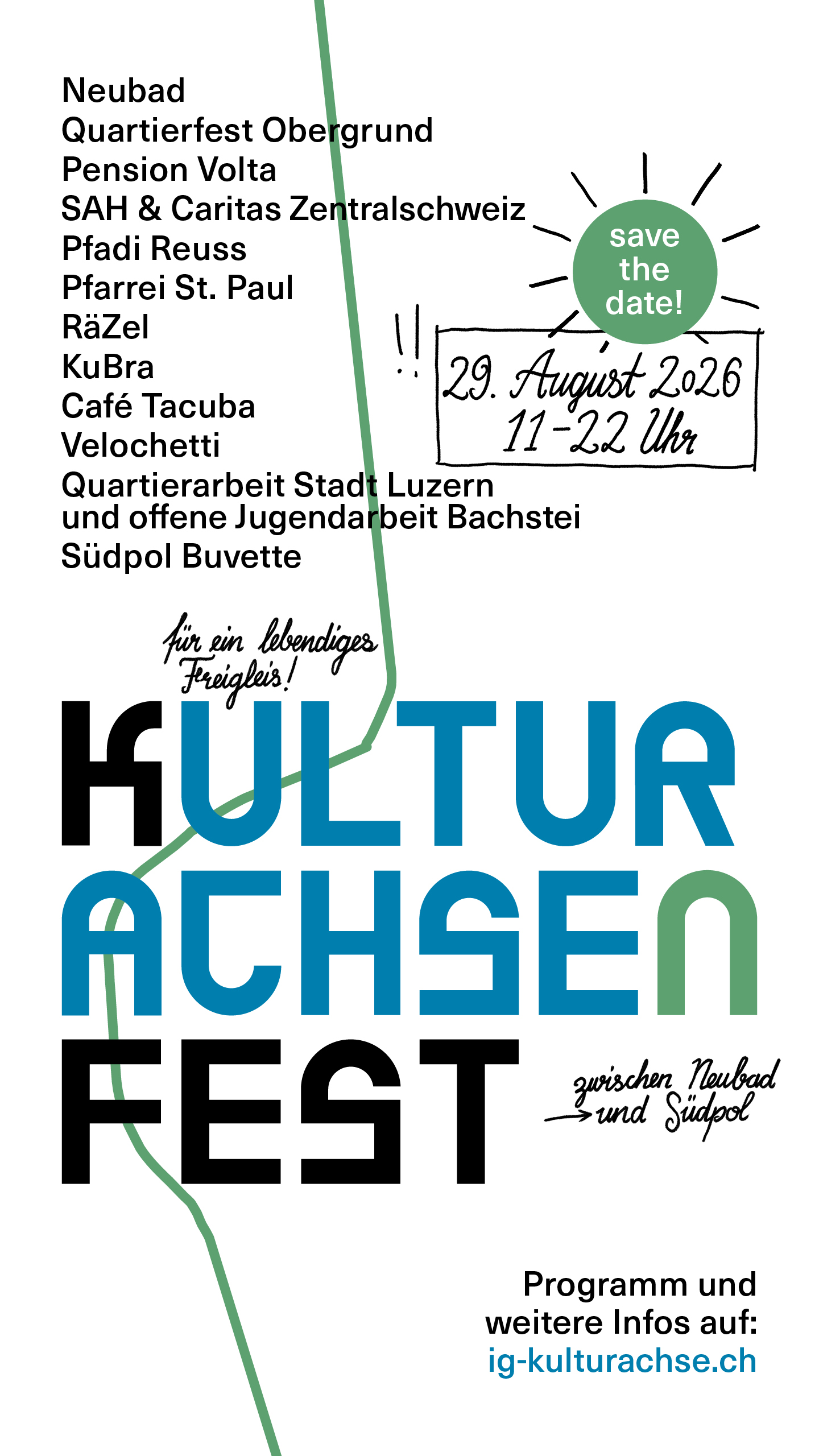 Quartierfest im Rahmen des Kulturachsenfests Nr.4
